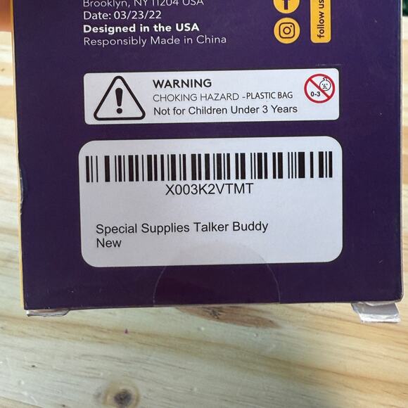 NIB AAC Communication Device Speech Therapy Talker Buddy Communication Device - Picture 3 of 9